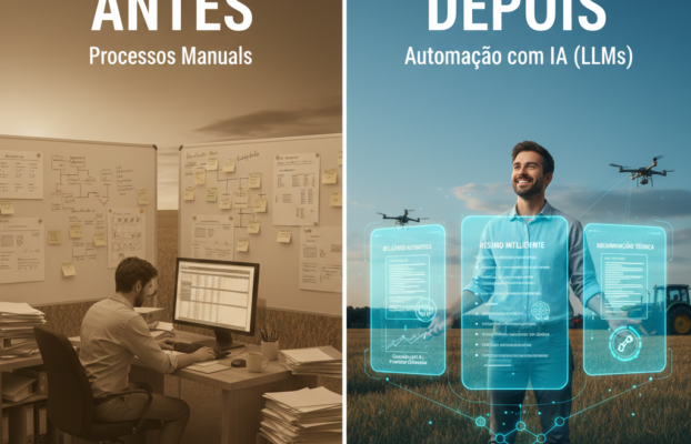 Além da Previsão: Como Modelos de Linguagem (LLMs) Estão Automatizando Relatórios e Documentação Técnica no Agronegócio