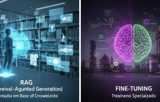 RAG vs. Fine-Tuning: Qual a melhor estratégia para a IA do seu Agronegócio?